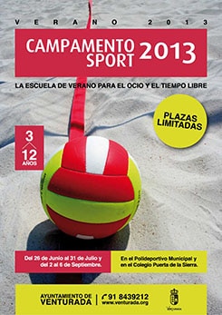 Cartel Campamento Verano 2013