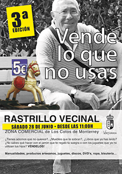 Cartel Rastrillo vecinal 2014