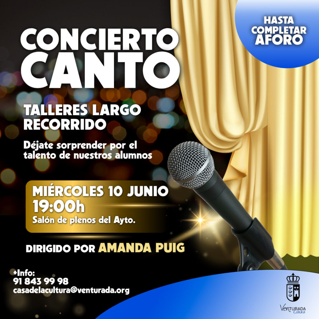 Concierto taller de canto