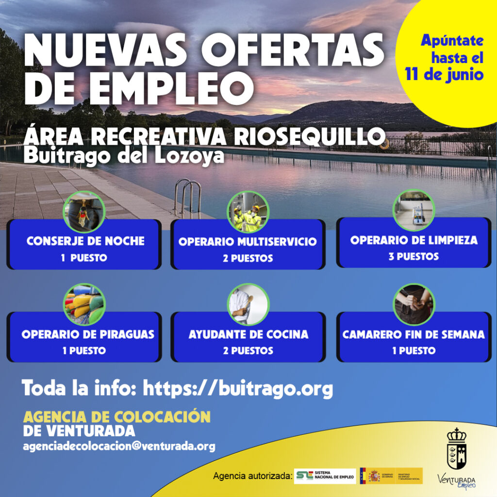 Oferta empleo riosequillo Jun26